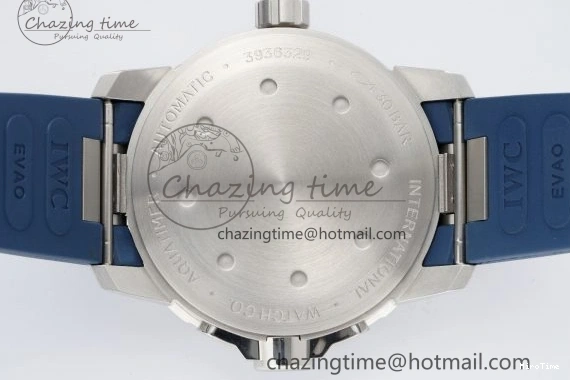 MIROTIME 0501 WellDesigned Aquatimer Automatic SS RSF 1:1 Best Edition Blue Dial on Blue Rubber Strap A 7057